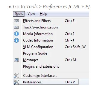 vlc-tools-preferences